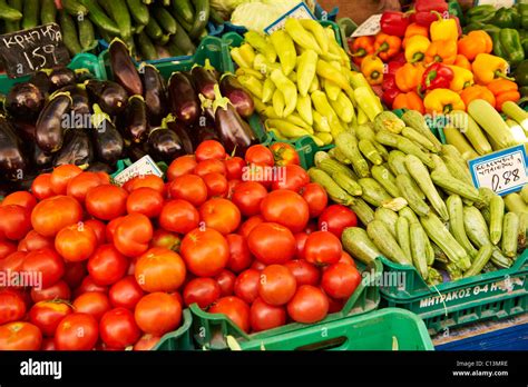 Vegetable Stall Hi Res Stock Photography And Images Alamy