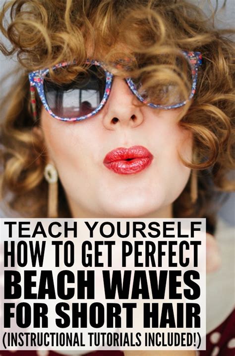 How To Get Perfect Beach Waves For Short Hair