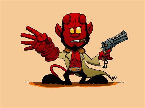 I Geek Weekly Hellboy By Joshuafitzpatrick On Deviantart