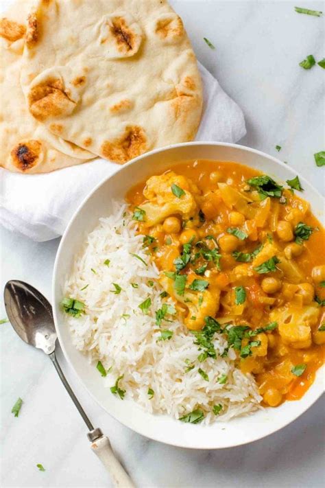 Chickpea And Cauliflower Curry Wholefully