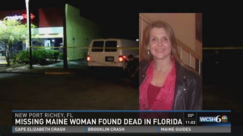 Missing Maine Woman Found Dead In Fla