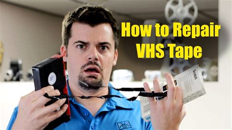 How To Repair Vhs Video Tape Create A Video Youtube