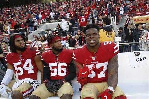 San Francisco 49ers Pff Ranks Niners Linebackers No 10 In The Nfl