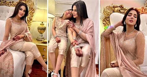 Mother Daughter Duo Fiza Ali And Daughter Faraal Khans Stunning Eid