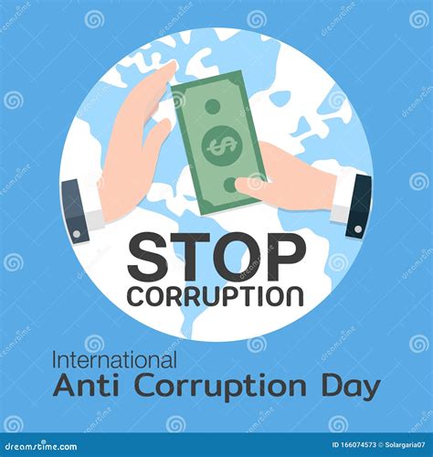 Anti Corruption Campaign Idea By Hand Pull Up The Cash To Cheat