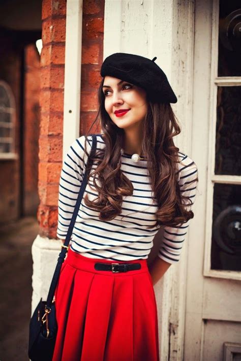 Galina Thomas Look Of The Day French Beret Fashion Fashion Outfits