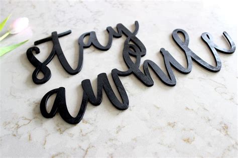 Stay Awhile Sign Wood Welcome Sign Home Decor Gather Etsy