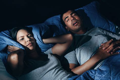 How To Cope With A Snoring Partner In The Bedroom Snoremd