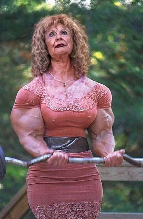 Granny Sara By GrannyMuscle On DeviantArt In Muscular Women Muscle Women Style