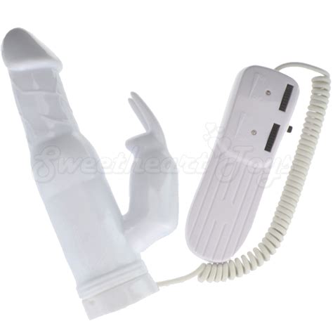 Rabbit Vibrator Bunny Multispeed Reversible Rotating Jelly Erotic New Sex Toy Ebay