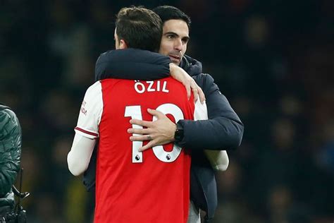 Mesut Ozil Still Part Of Mikel Artetas Plans For Arsenal This Season After Being Axed Against