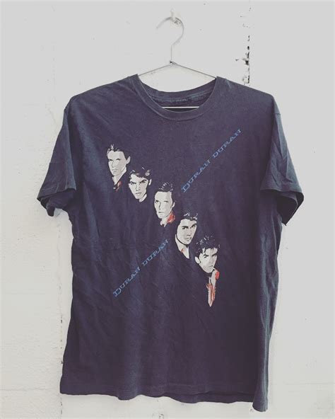 Rare Vintage 80s Duran Duran Concert T Shirt Photo Eric J Hessler