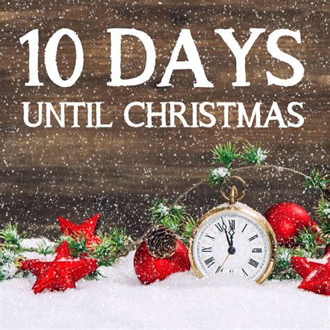 10 Days Until Christmas Silver Treats Personalised