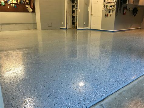 The cost of epoxy flooring for a garage depends on a number of factors pertaining to the coverage required, the authenticity of the material paint with added epoxy is not the same as an actual coating of epoxy. Armor Chip Garage Epoxy Floor Coating | ArmorGarage