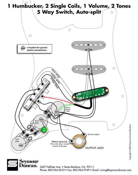 Contact our customer support for a wiring diagram. Guitarthai : ปวดหัวนิดๆ เรื่องการ wiring Pickup SSH Auto split coil ครับ ช่วยด้วยครับ