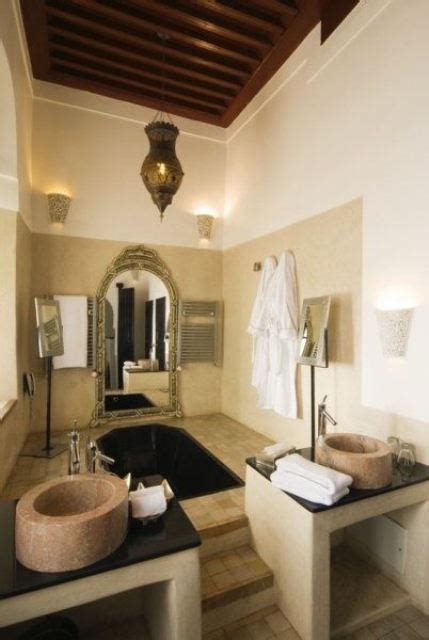 Eastern Luxury: 48 Inspiring Moroccan Bathroom Design Ideas - DigsDigs