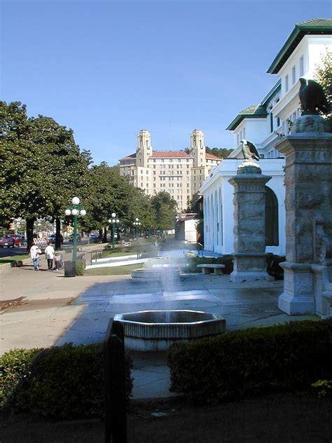 Maybe you would like to learn more about one of these? Bathhouse Row in Hot Springs, Arkansas | Hot springs ...