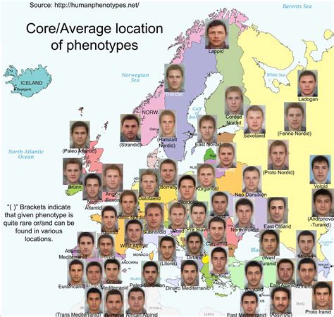 Coreaverage Location Of Phenotypes Maps On The Web Geography Map