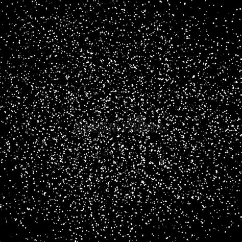 Stars Dot And Spots Scatter Glitter On Galaxy Black Abstract Background
