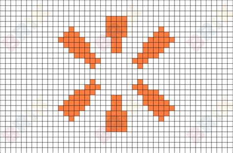 Pixel Walmart Logo Brik