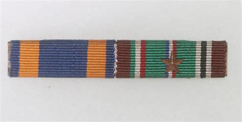 Original Ww2 Us Army Air Force Air Medal With Europe Campaign Ribbon 1