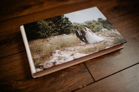 Wedding Photobook 20x30cm Canvas Photo Hardcover Lay Flat Binding Epson Lustre Paper 30