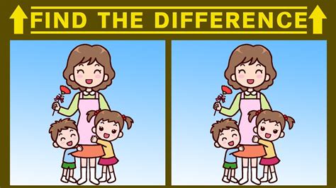 Find 3 Differences Picture Puzzle No18 Youtube