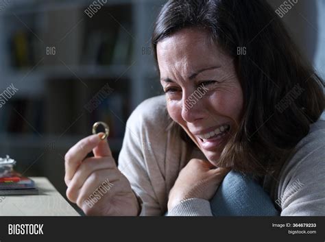 Sad Wife Crying Image Photo Free Trial Bigstock