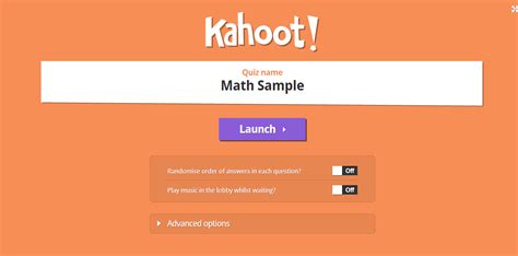 Wednesday Web Tool Use Kahoot To Create Online Quizzes