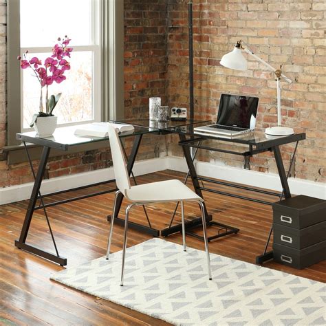 Buy corner computer desk and get the best deals at the lowest prices on ebay! Shop L-Shape Glass Corner Computer Desk - Free Shipping On ...