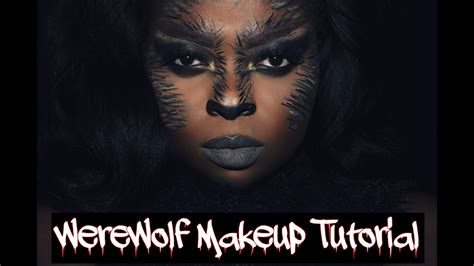 Werewolf Halloween Makeup Tutorial Youtube