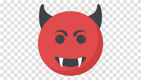 Angry Face Devil Grinning Emoji Evil Grin Evil Smiley Icon Label Pac