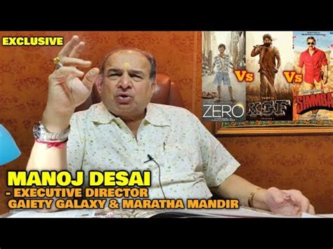 ZERO vs KGF vs SIMMBA | Manoj Desai EXCLUSIVE REACTION ... Rai's movie with shah rukh khan, zero, which also has salman in a cameo.