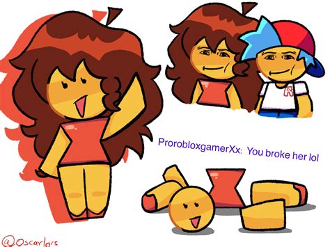 Fnf Noob Town Roblox Girlfriend By Theoscarlors On Newgrounds