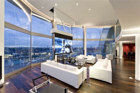Luxury Penthouse Apartment Interior
