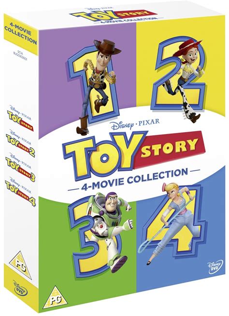 Toy Story 4 Movie Collection Dvd Box Set Free Shipping Over £20 Hmv Store