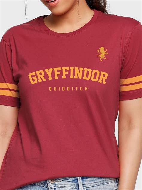 Buy Harry Potter Quidditch Uniform Gryffindor T Shirts Unisex T