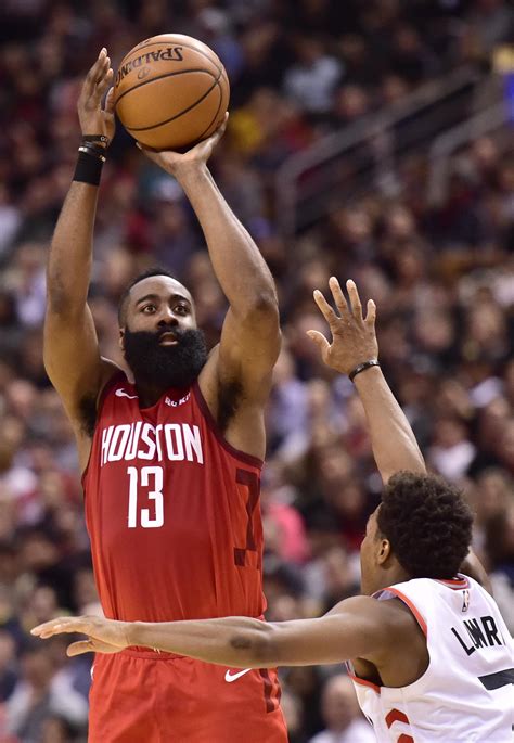Nba Roundup James Harden Scores 35 Rockets Beat Raptors 107 95 The Spokesman Review