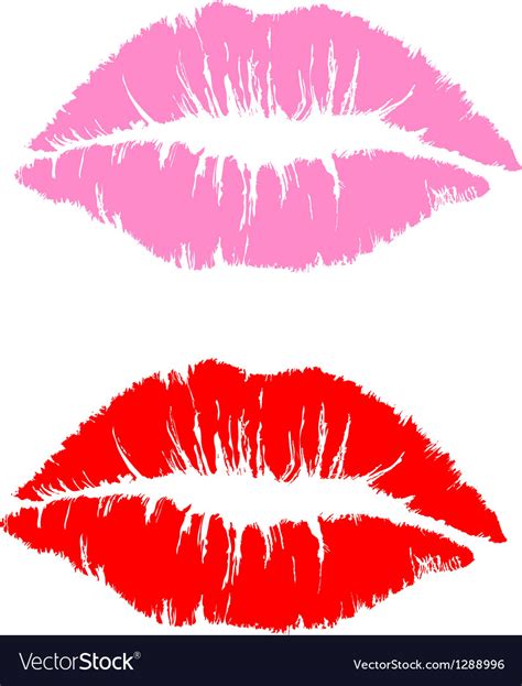 I' m learning procreate and today is all about lipstick kiss for valentine's day. Lipstick kiss Royalty Free Vector Image - VectorStock