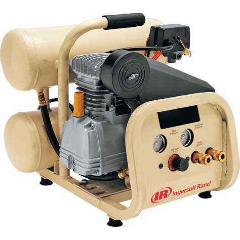 Ingersoll Rand Twin-Stack Portable Electric Air Compressor &mdash; 2 HP, 4