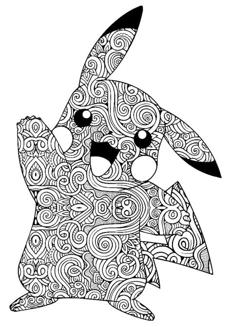 Coloriage Pikachu à Imprimer Sur Coloriageenfantcom