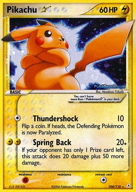 We did not find results for: Pikachu Gold Star card number 104/110 | Pokemon cards ...