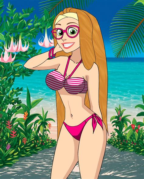 Honey Lemon Big Hero In A Bikini By Carlshocker On DeviantArt Bikini Art Bikini Beach