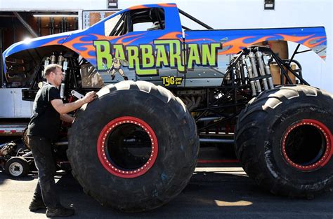 Monster Trucks In Waco Prepping The Barbarian For The Big Show