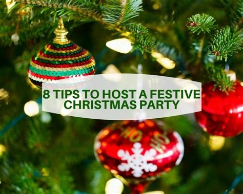 8 Tips To Host A Festive Christmas Party Just A Pinch