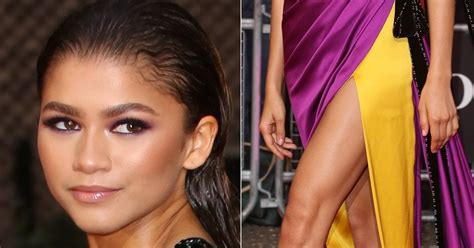 Zendaya Flaunts Sensational Legs At Gq Men Of The Year Awards