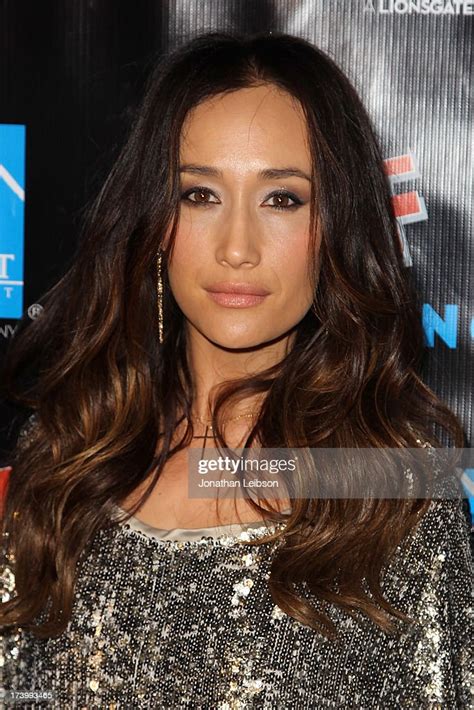 Maggie Q Attends The Summit Entertainments Comic Con Red Carpet