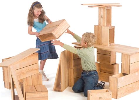 Community Playthings Hollow Blocks Block Play Wooden Building Blocks