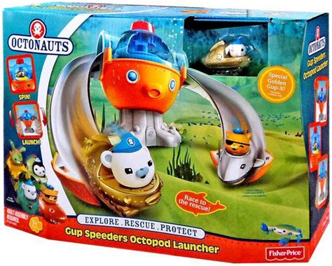 Fisher Price Octonauts Gup Speeders Octopod Launcher Playset Toywiz