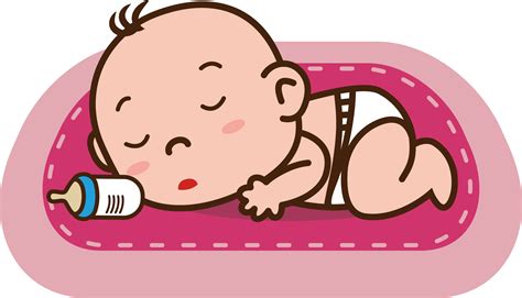 Cartoon Sleeping Baby Png Clipart Full Size Clipart 5322913